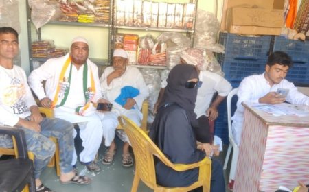 राष्ट्रवादी काँग्रेस पार्टी शरद चंद्र पवार  ओबीसी विभाग की ओर से पडेगांव मे  वोटर कार्ड पंजीकरण कॅम्प  का आयोजन