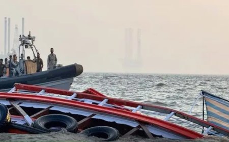 गेट वे ऑफ इंडिया से एलिफेंटा गुफाओ की ओर जा रही नाव दुर्घटनाग्रस्त  13 की मौत  !