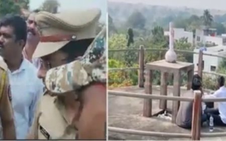 बीड के मस्सा जोग गांव में शोले स्टाइल आंदोलन, वाल्मिक कराड को फांसी की मांग पर हंगामा