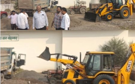 अवैध रेत की बिक्री पर कड़ी कार्रवाई शुरू