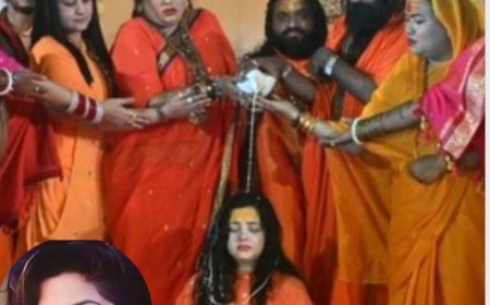 ममता कुलकर्णी ने लिया सन्यास, किन्नर अखाड़े में ली सन्यास की दीक्षा बनी महामंडलेश्वर ... वैश्नवि किन्नर अखाडे की प्रमुख हेमांगी सखी ने उठाए कई सवाल !