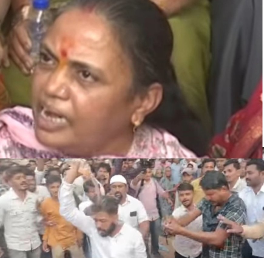 वाल्मिक कराड पर मकोका की कार्वाही, पत्नी ने जरांगे पर साधा निशाना, कराड समर्थक का बिड पुलिस थाने के आगे जमावडा आत्मदहा का प्रयास