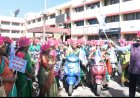 जिल्हाधिकारी कार्यालय नारीशक्ति की मोटरसाइकिल रैली
