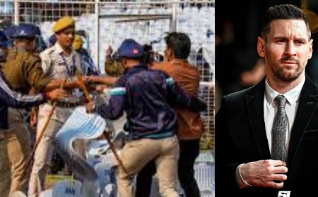 कोलकाता में मेसी के कार्यक्रम में अव्यवस्था, आयोजक हिरासत में; जांच समिति गठित, टिकट रिफंड का ऐलान