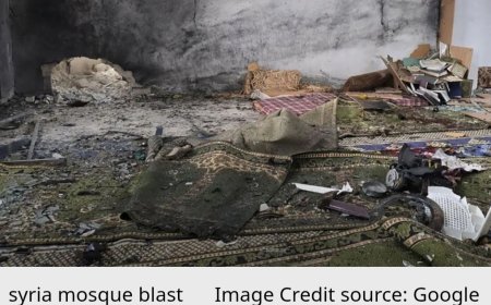 सीरिया के अलवी शिया मस्जिद  मे जुमे की नमाज़ के दौरान धमाका, 8 की मौत