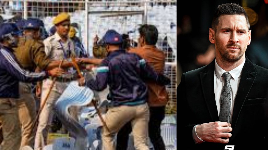 कोलकाता में मेसी के कार्यक्रम में अव्यवस्था, आयोजक हिरासत में; जांच समिति गठित, टिकट रिफंड का ऐलान