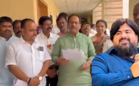 तीसरे बच्चे की जानकारी छुपाने का आरोप : भाजपा ने AIMIM नगरसेवक मेहेराज ख़ान की सदस्यता रद्द करने की उठाई मांग