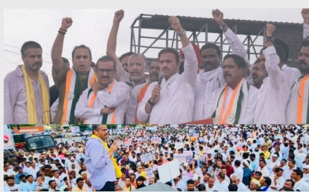 किसान बचेगा तभी देश बचेगा" के नारे के साथ शरद पवार गुट का आंदोलन, बिना शर्त कर्जमाफी की मांग