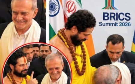 A Photograph Is Not a Story Claims of ‘Touching Feet’ Over Pezeshkian’s Gesture Raise Questions About Media Credibility