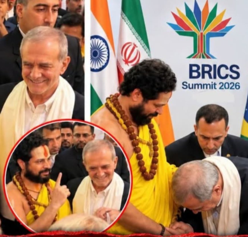 A Photograph Is Not a Story Claims of ‘Touching Feet’ Over Pezeshkian’s Gesture Raise Questions About Media Credibility